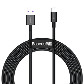 Baseus Superior kabel USB - USB Typ C 66 W Huawei SuperCharge SCP 2 m