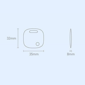 Baseus T2 Pro inteligentny lokalizator GPS do kluczy torebki dla dziecka