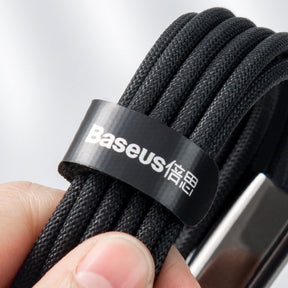 Baseus Tungsten 3w1 kabel USB - USB Typ C / Lightning / micro USB 3,5 A 1,5 m