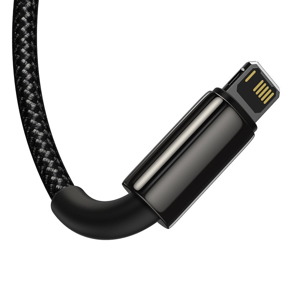 Baseus Tungsten 3w1 kabel USB - USB Typ C / Lightning / micro USB 3,5 A 1,5 m