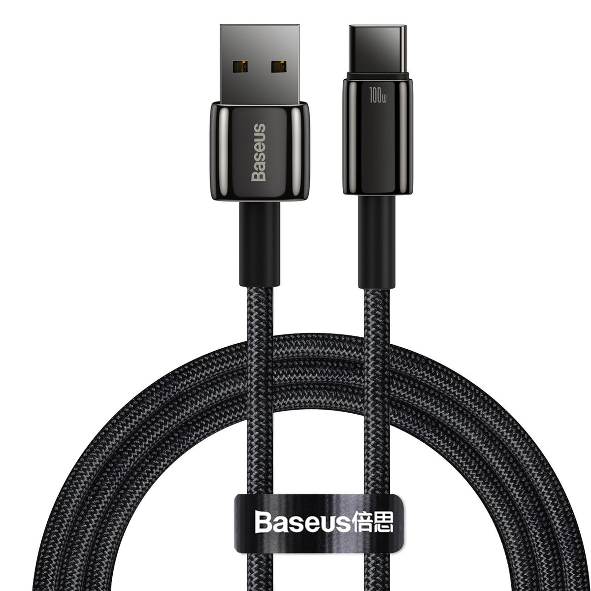Baseus Tungsten Gold kabel USB-A - USB-C 480Mb/s 100W 1m