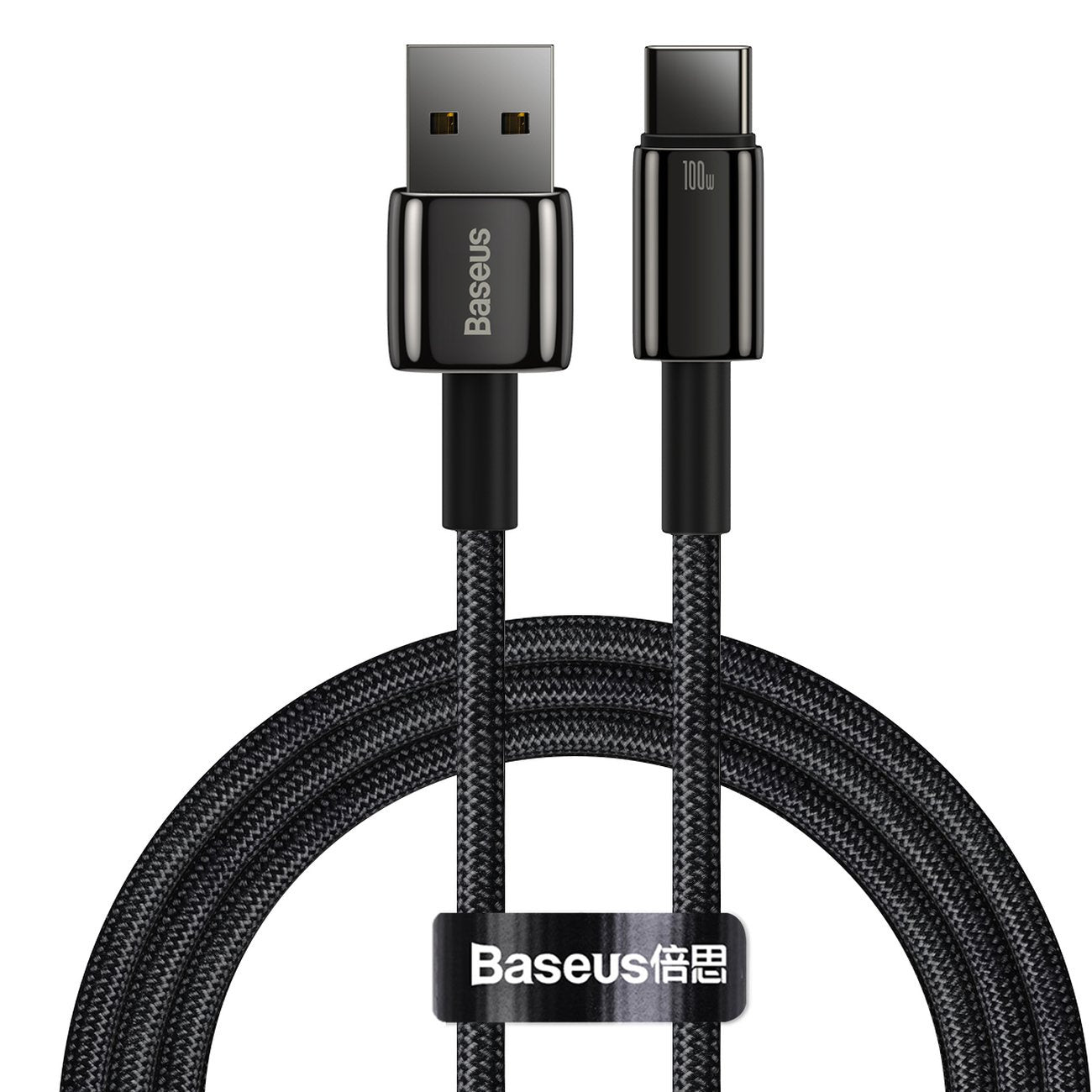 Baseus Tungsten Gold kabel USB-A - USB-C 480Mb/s 100W 1m
