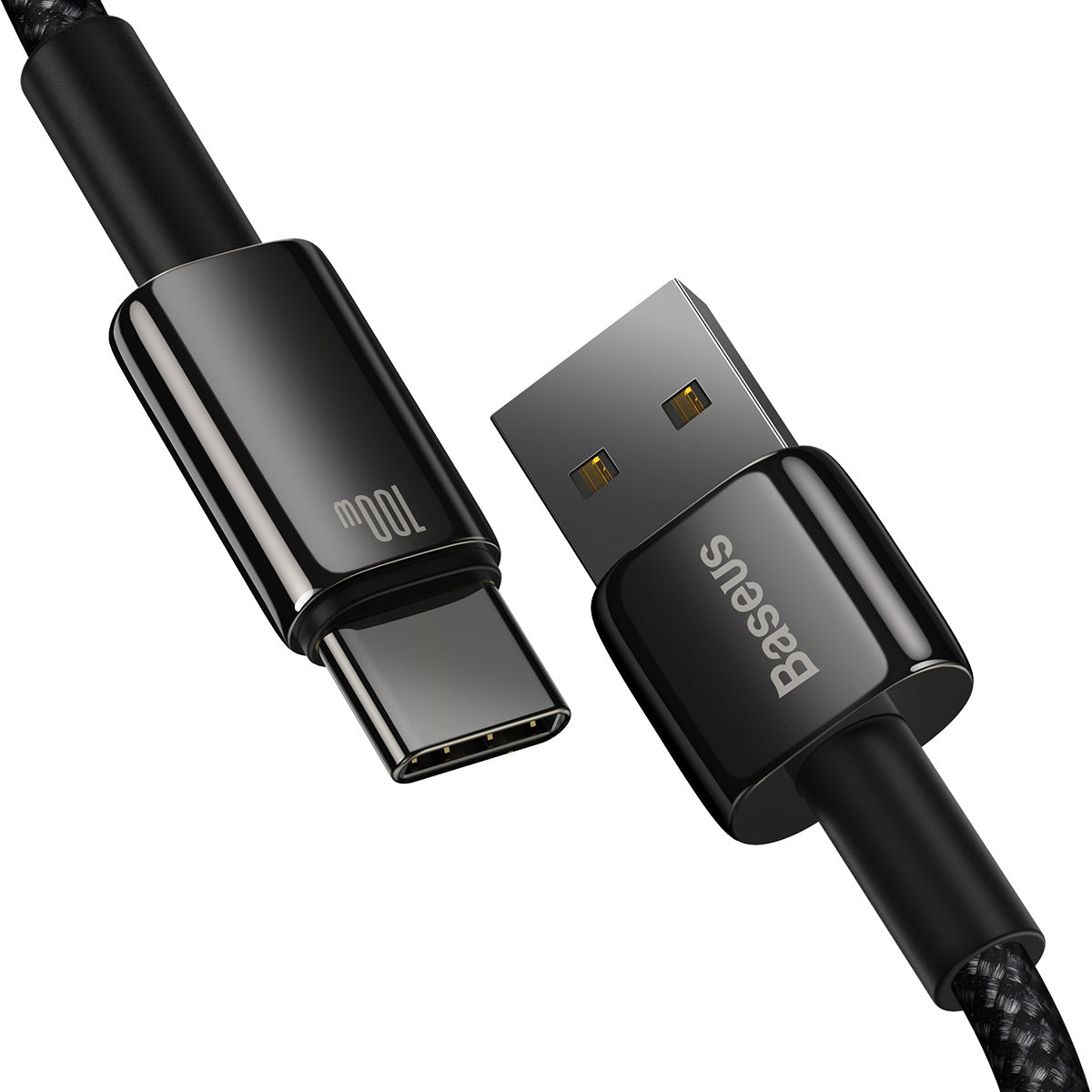 Baseus Tungsten Gold kabel USB-A - USB-C 480Mb/s 100W 1m