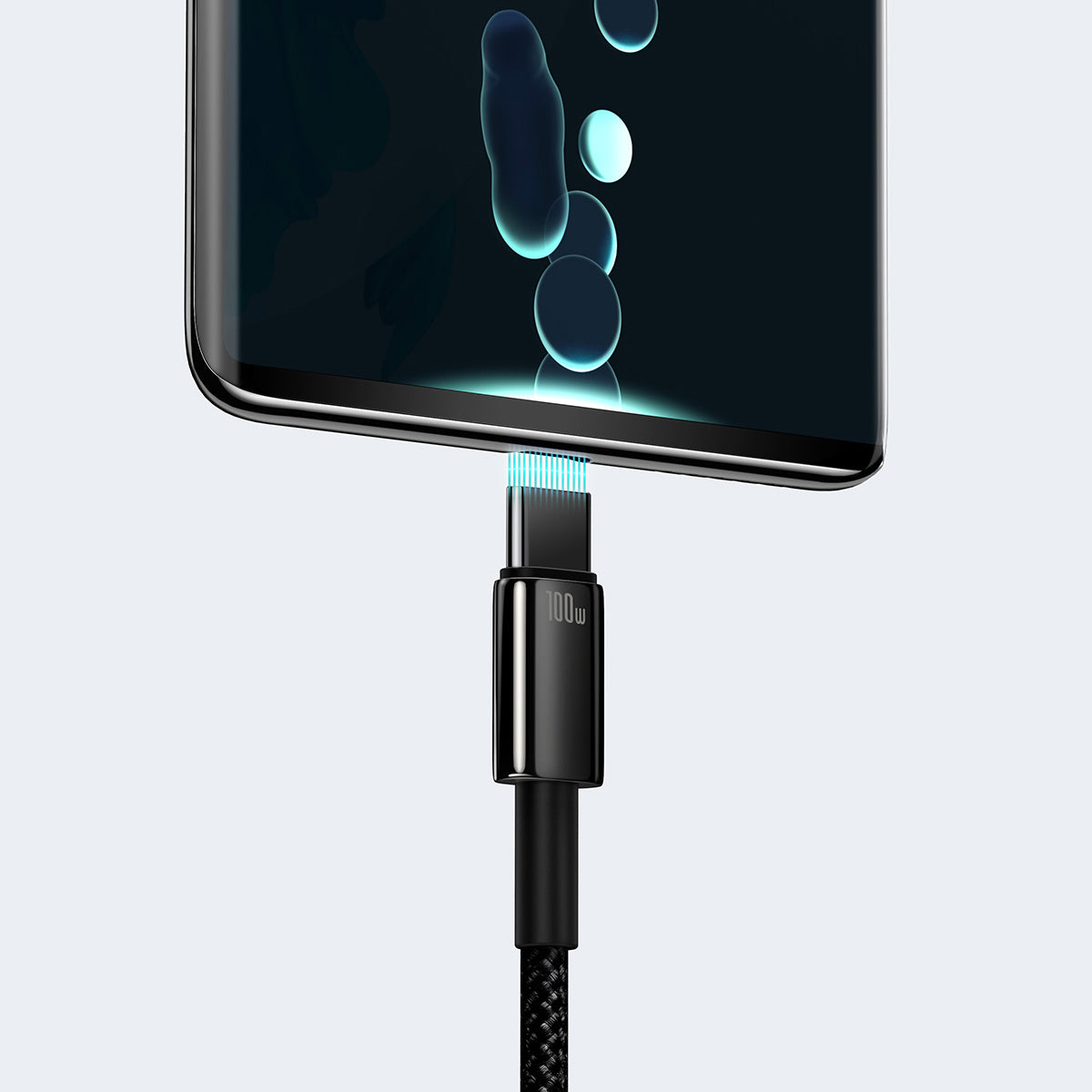 Baseus Tungsten Gold kabel USB-A - USB-C 480Mb/s 100W 1m