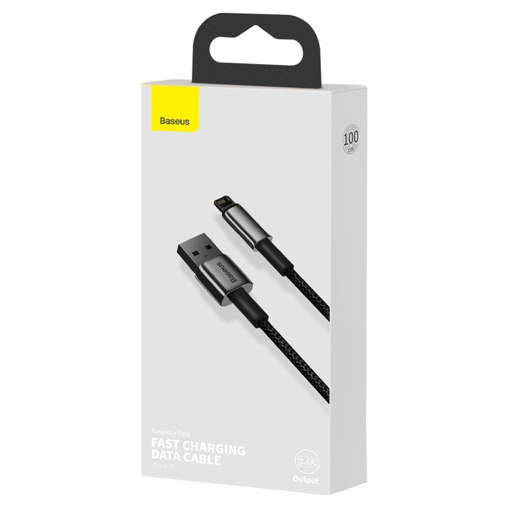 Baseus Tungsten kabel USB - Lightning 2,4 A 1 m