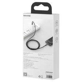 Baseus Tungsten kabel USB - Lightning 2,4 A 1 m