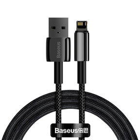 Baseus Tungsten kabel USB - Lightning 2,4 A 1 m