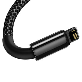 Baseus Tungsten kabel USB - Lightning 2,4 A 1 m