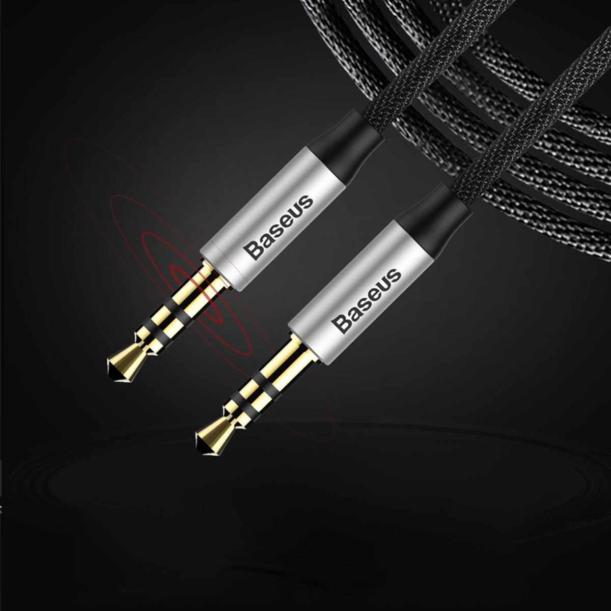 Baseus Yiven M30 Kabel audio stereo AUX mini jack 3,5 mm 1,5 m