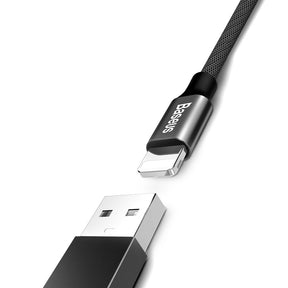 Baseus Yiven Kabel USB-A / Lightning 1,2 m w materiałowym oplocie