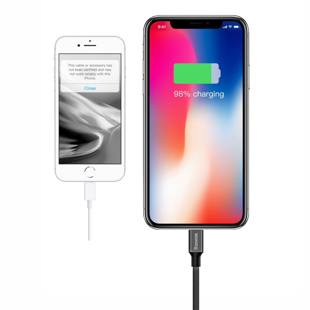 Baseus Yiven Kabel USB-A / Lightning 1,2 m w materiałowym oplocie