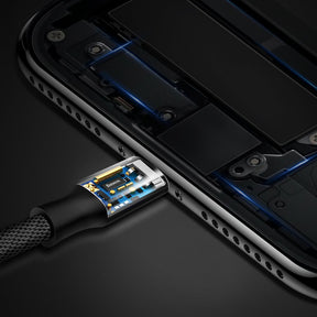 Baseus Yiven Kabel USB-A / Lightning 1,2 m w materiałowym oplocie