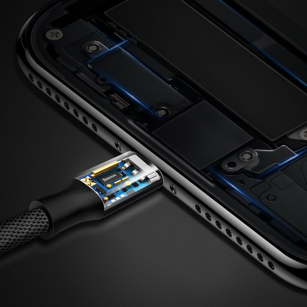 Baseus Yiven Kabel USB-A / Lightning 1,8 m w materiałowym oplocie
