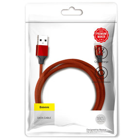 Baseus Yiven kabel przewód w materiałowym oplocie USB / Lightning 1,8M