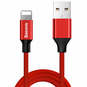 Baseus Yiven kabel przewód w materiałowym oplocie USB / Lightning 1,8M