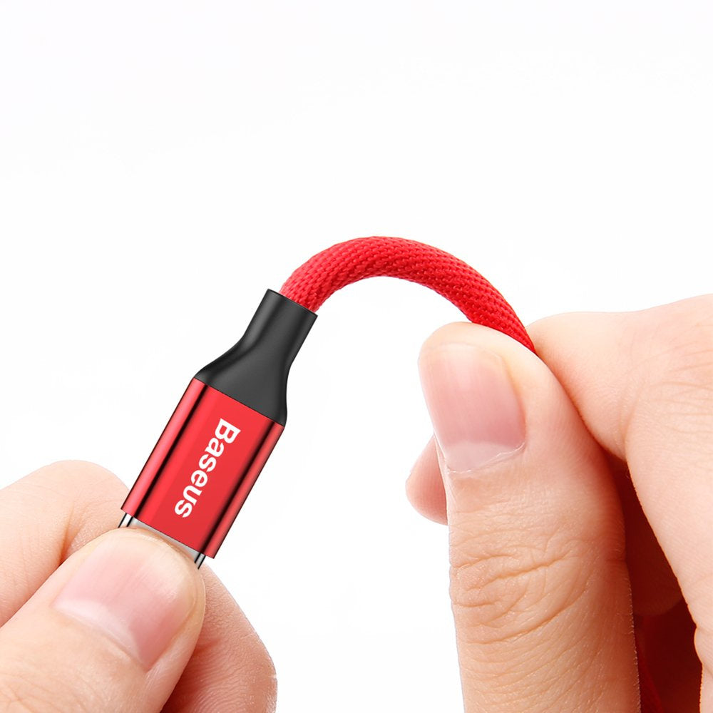 Baseus Yiven kabel przewód w materiałowym oplocie USB / Lightning 1,8M
