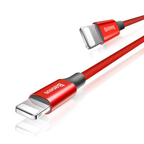 Baseus Yiven kabel przewód w materiałowym oplocie USB / Lightning 1,8M