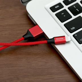 Baseus Yiven kabel przewód w materiałowym oplocie USB / Lightning 1,8M