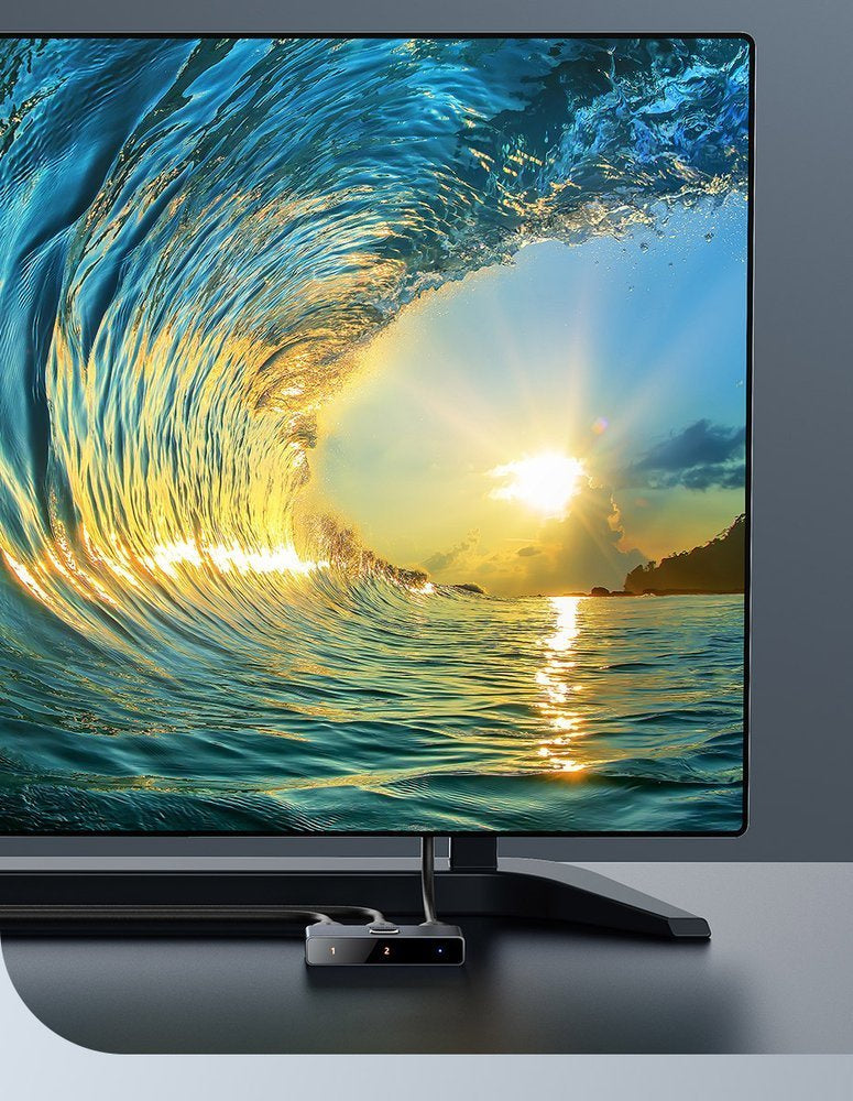 Baseus dwukierunkowy przełącznik rozdzielacz splitter switcher HDMI - 2x HDMI 4K / 30 Hz