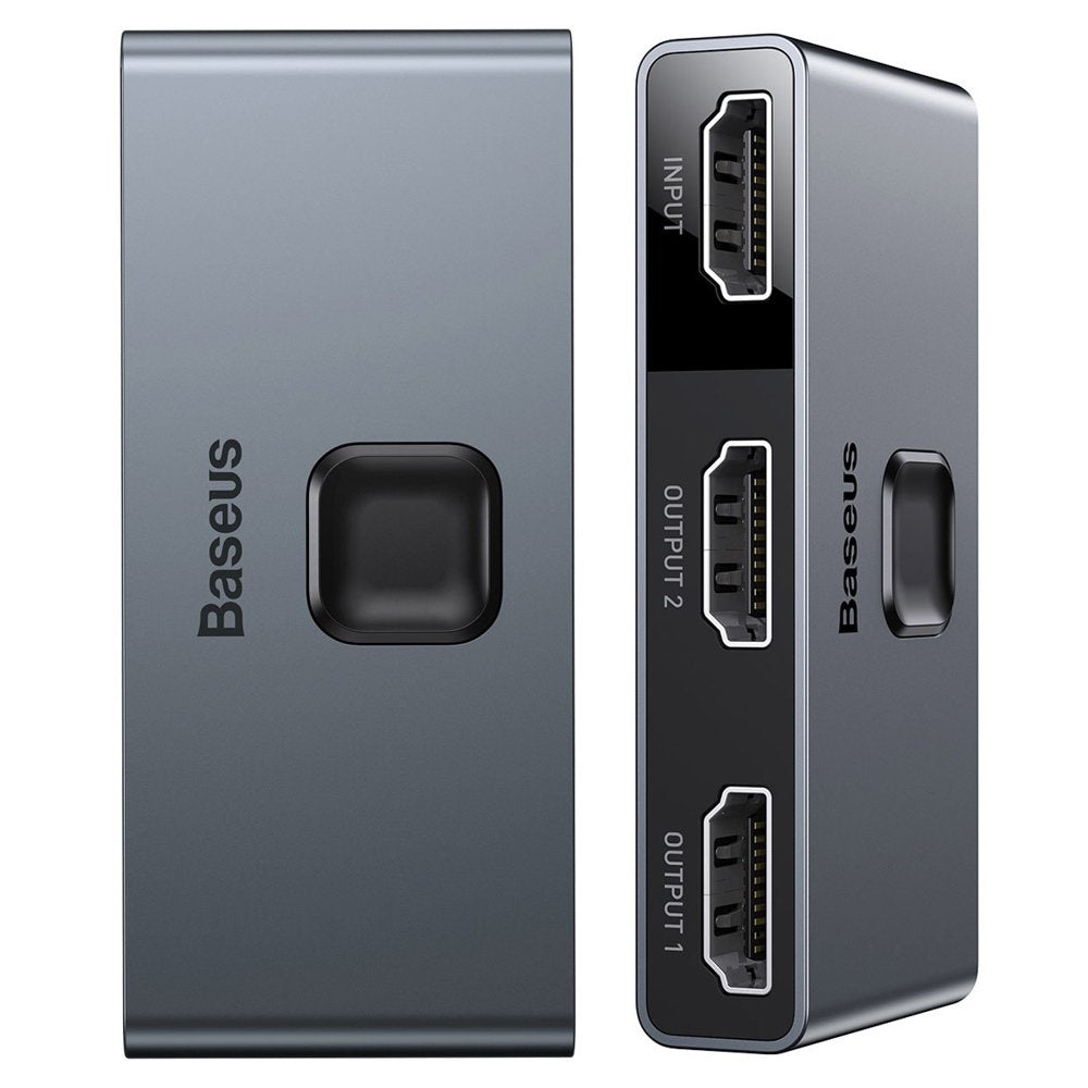 Baseus dwukierunkowy przełącznik rozdzielacz splitter switcher HDMI - 2x HDMI 4K / 30 Hz