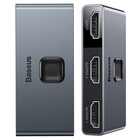 Baseus dwukierunkowy przełącznik rozdzielacz splitter switcher HDMI - 2x HDMI 4K / 30 Hz