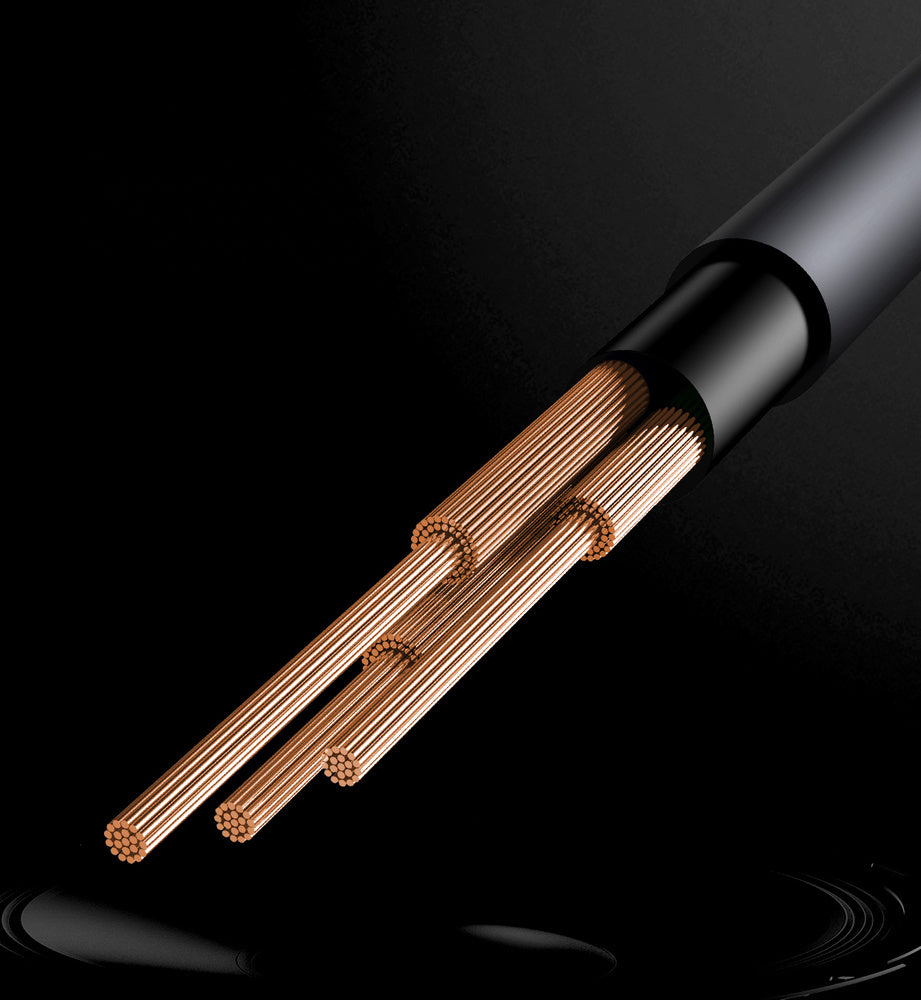 Baseus Kabel audio stereo AUX 3,5 mm mini jack – USB-C 120 cm