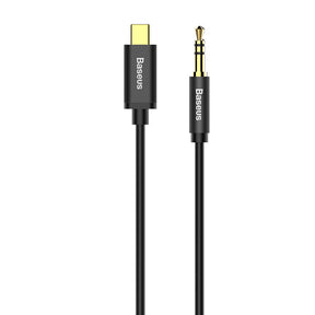 Baseus Kabel audio stereo AUX 3,5 mm mini jack – USB-C 120 cm