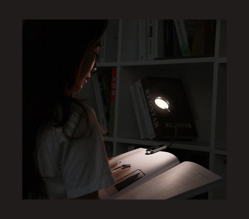 Baseus mini lampka LED z klipsem