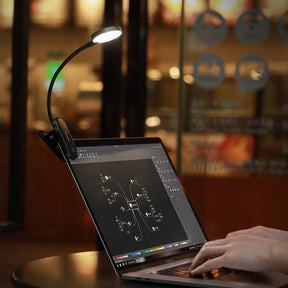 Baseus mini lampka LED z klipsem