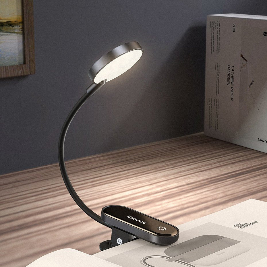 Baseus mini lampka LED z klipsem