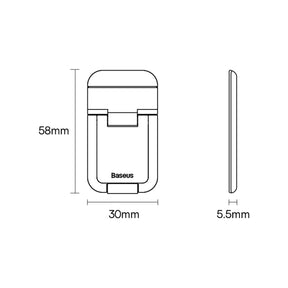 Baseus uniwersalne podstawki nóżki do laptopa (2 szt.)