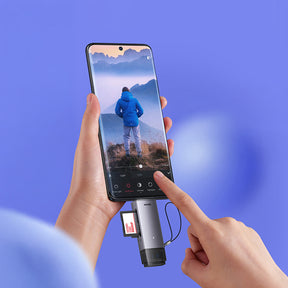 Baseus Lite Series Czytnik kart USB-A/USB-C 3.0 SD/TF