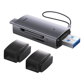 Baseus Lite Series Czytnik kart USB-A/USB-C 3.0 SD/TF