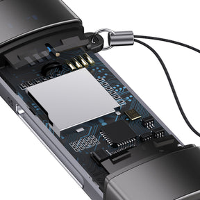 Baseus Lite Series Czytnik kart USB-A/USB-C 3.0 SD/TF