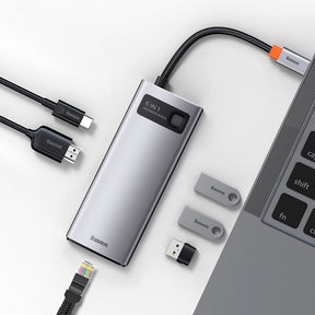 HUB Baseus Metal Gleam 6w1 USB-C