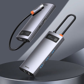 HUB Baseus Metal Gleam 6w1 USB-C