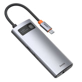 HUB Baseus Metal Gleam 6w1 USB-C