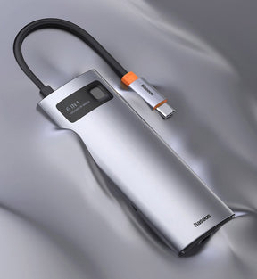 HUB Baseus Metal Gleam 6w1 USB-C