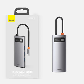 HUB Baseus Metal Gleam 6w1 USB-C