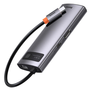 HUB Baseus Metal Gleam 6w1 USB-C