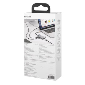 HUB Baseus Metal Gleam 6w1 USB-C