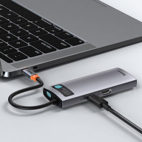 HUB Baseus Metal Gleam 6w1 USB-C