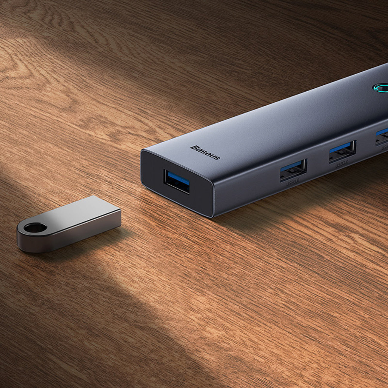 Baseus UltraJoy Series Hub 4 w 1 USB-C do 4 x USB-A 3.0