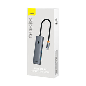 Baseus UltraJoy Series Hub 4 w 1 USB-C do 4 x USB-A 3.0