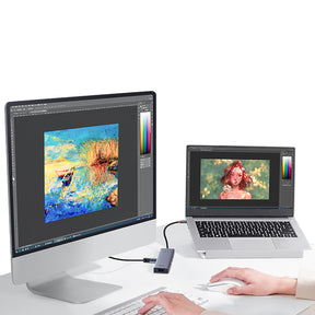 Baseus UltraJoy Series Hub 6 w 1 USB-C do HDMI 4K@60Hz + 4x USB-A 3.0 + USB-C PD