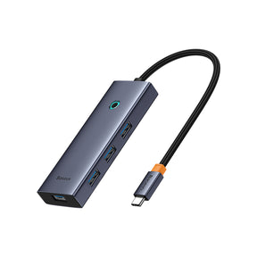 Baseus UltraJoy Series Hub 6 w 1 USB-C do HDMI 4K@60Hz + 4x USB-A 3.0 + USB-C PD