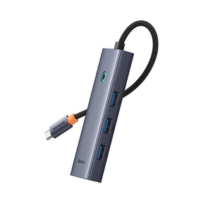 Baseus UltraJoy Series Hub 6 w 1 USB-C do HDMI 4K@60Hz + 4x USB-A 3.0 + USB-C PD