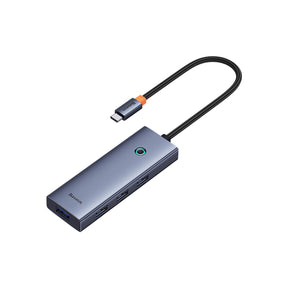 Baseus UltraJoy Series Hub 6 w 1 USB-C do HDMI 4K@60Hz + 4x USB-A 3.0 + USB-C PD