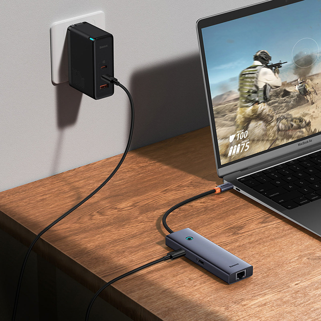 Baseus UltraJoy Series Hub 7 w 1 USB-C