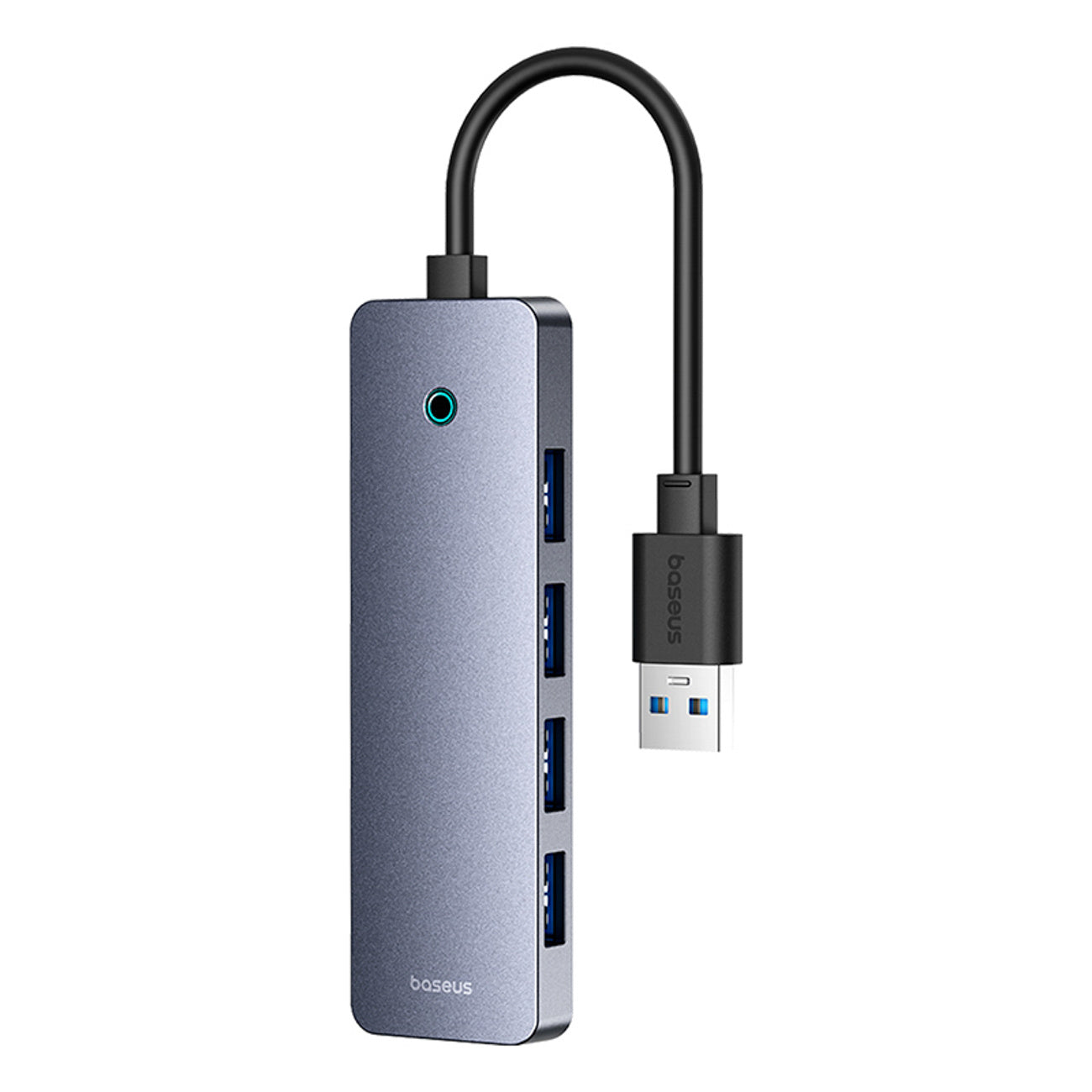 Baseus UltraJoy Series Hub USB-A 4x USB-A 3.0 1x USB-C 5V 15cm